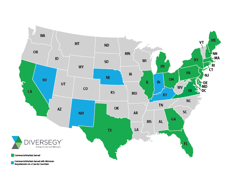 Diversegy Service Map